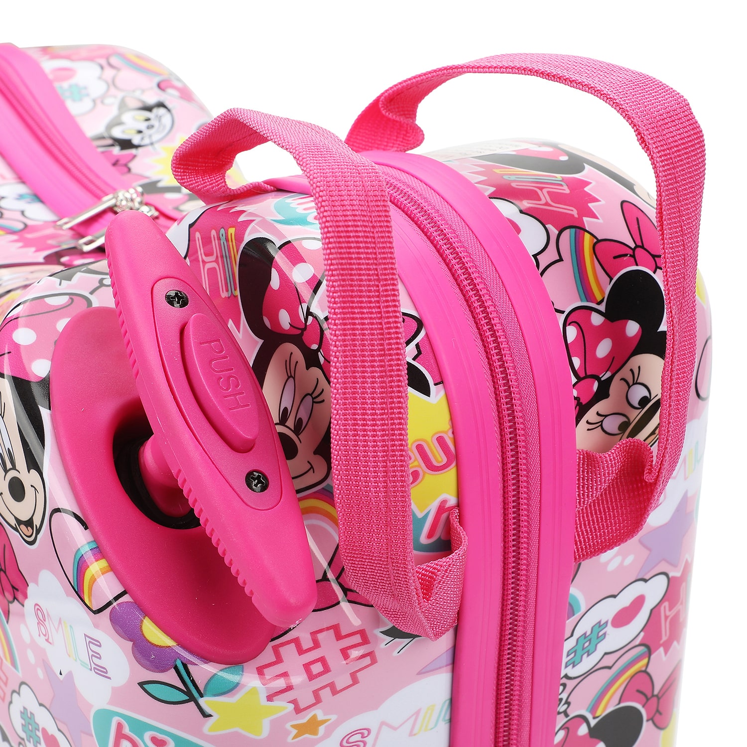 Disney Collection Minnie Mouse 18 Inch Hardside Wheeled Water Resistant Luggage