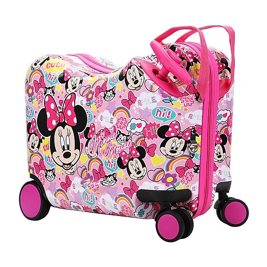 Disney Collection Minnie Mouse 18 Inch Hardside Wheeled Water Resistant Luggage