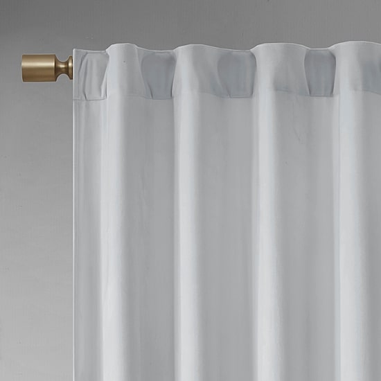 510 Design Garett Rod Pocket Back Tab Light-Filtering Set of 2 Curtain Panel