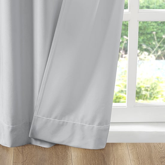 510 Design Garett Rod Pocket Back Tab Light-Filtering Set of 2 Curtain Panel