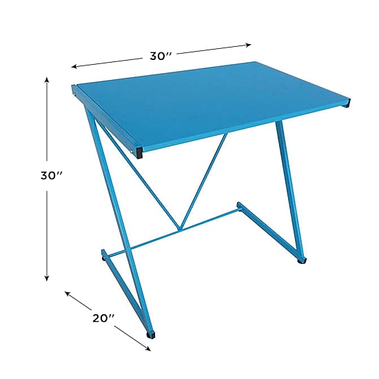 Urban Shop Z-Shaped Student Desk