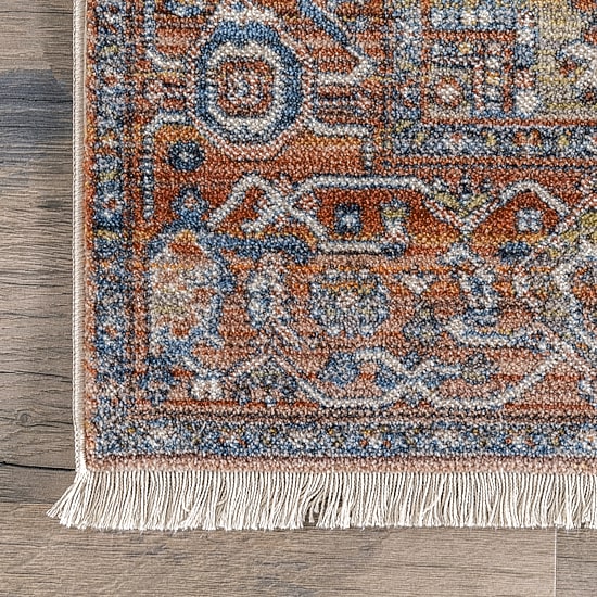 nuLoom Ethel Medallion Fringe Indoor Rectangular Accent Rug