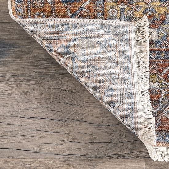 nuLoom Ethel Medallion Fringe Indoor Rectangular Accent Rug