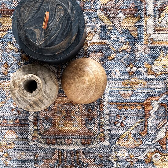 nuLoom Ethel Medallion Fringe Indoor Rectangular Accent Rug