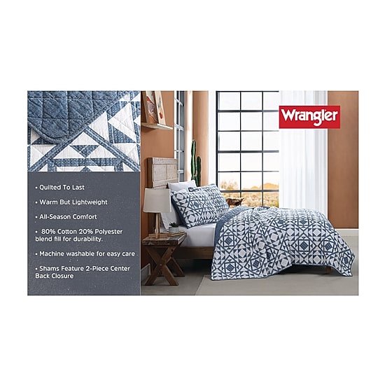 Wrangler Flagstaff Quilt Set