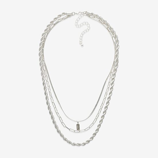 Mixit Womens Hypoallergenic 20 Inch Snake Chain Necklace