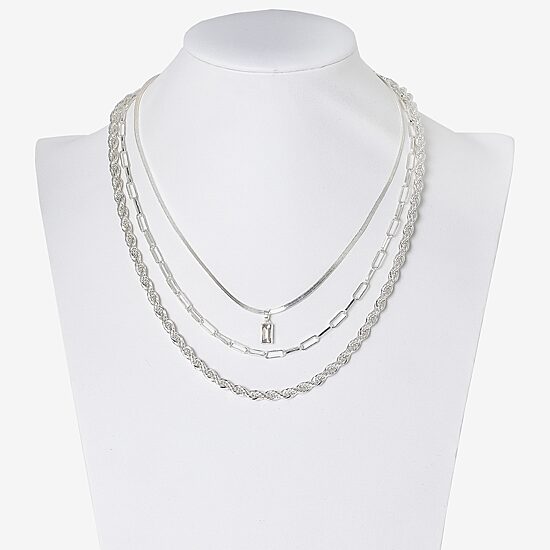Mixit Womens Hypoallergenic 20 Inch Snake Chain Necklace