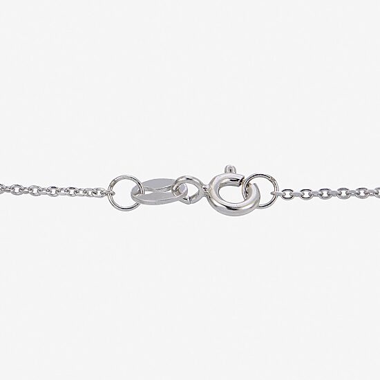 Womens White Cultured Freshwater Pearl Sterling Silver 18 Inch Pendant Necklace