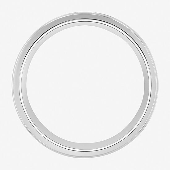  Mens Titanium Comfort Fit Wedding Band