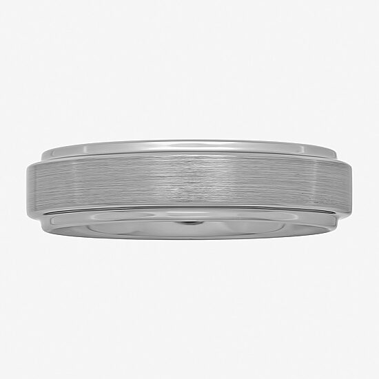  Men’s 6mm Comfort Fit Titanium Wedding Band