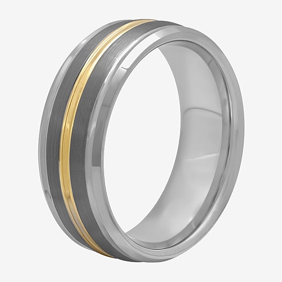 Mens 8MM Tungsten Wedding Band