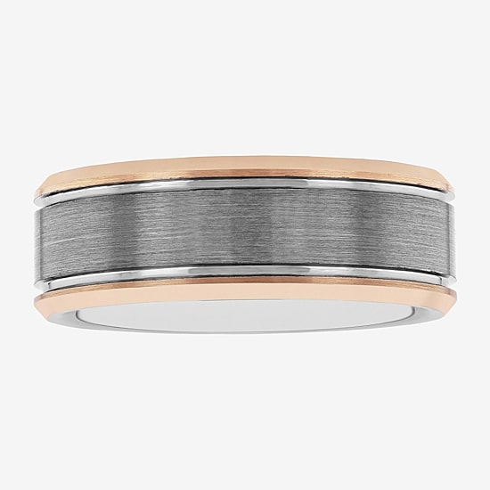 Mens 8MM Tungsten Wedding Band