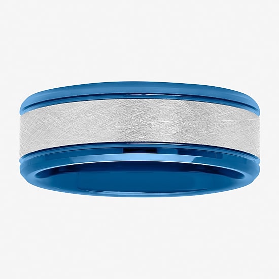 Mens 8MM Tungsten Wedding Band