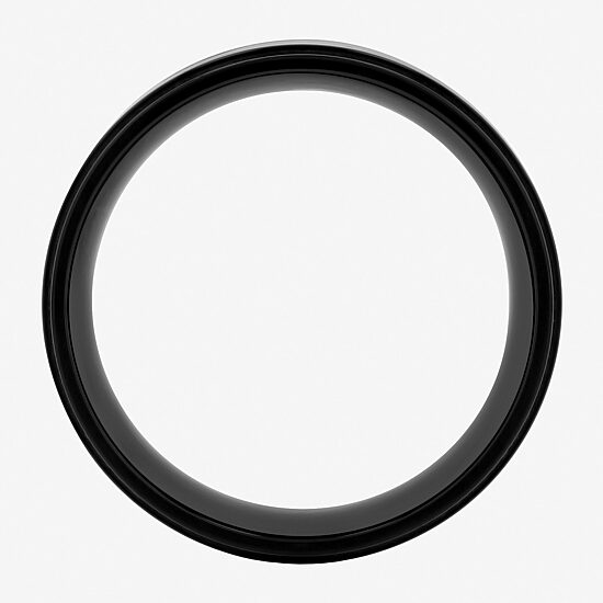 Mens 8MM Titanium Wedding Band