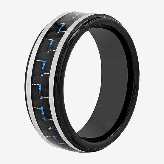 Mens 8MM Tungsten Wedding Band