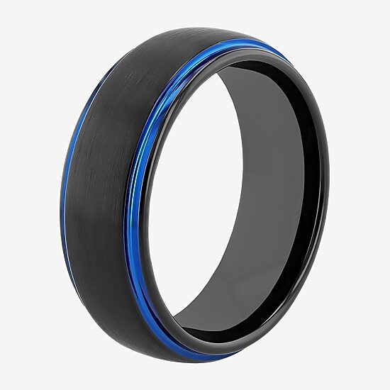 Mens 8MM Tungsten Wedding Band