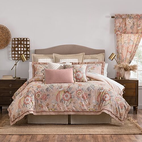 Rose Tree Audrey 4-pc. Midweight Reversible Comforter Set, One Size, Red