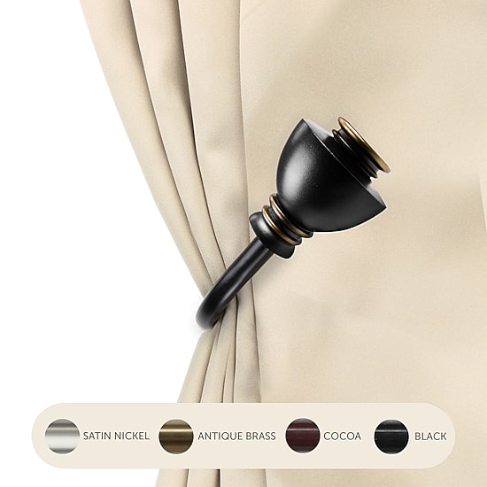 Rod Desyne Alma 2-pc. Curtain Holdback