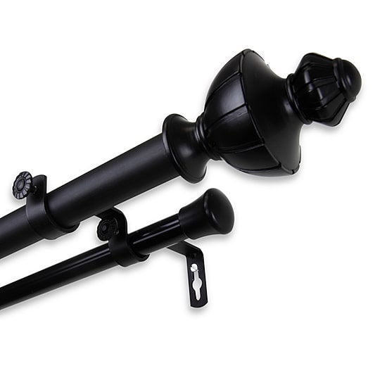 Rod Desyne Jerome 1" Double Adjustable Curtain Rod