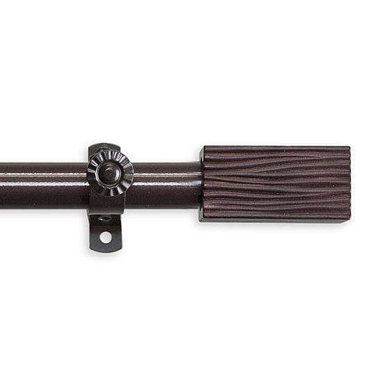 Rod Desyne Alder 13/16" Adjustable Curtain Rod