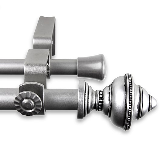 Rod Desyne Palace ⅝" Adjustable Double Curtain Rod