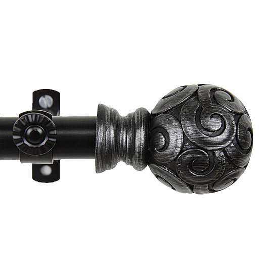 Rod Desyne Bonbon 13/16" Adjustable Curtain Rod