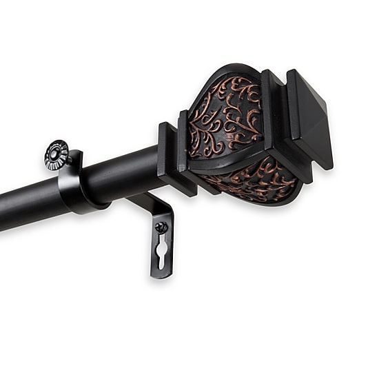 Rod Desyne Margot 1" Adjustable Curtain Rod