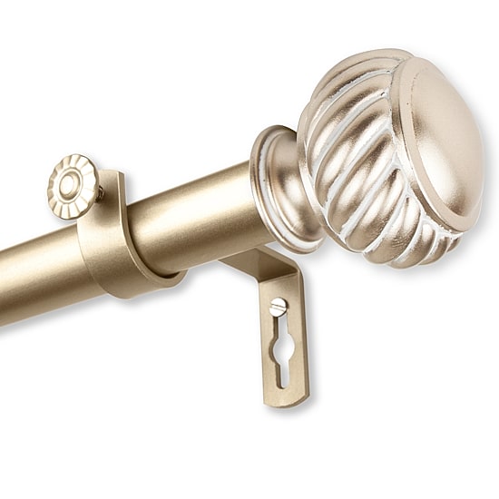 Rod Desyne Baldir 1 IN Adjustable Curtain Rod