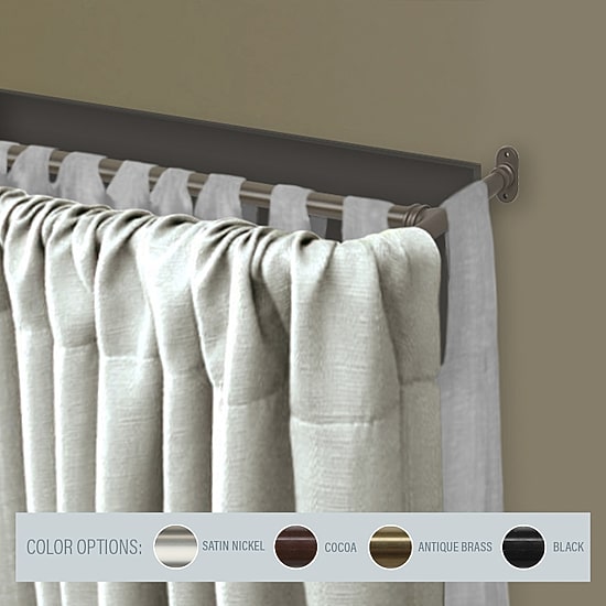 Rod Desyne Blackout Double Curtain Rod