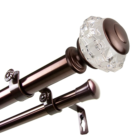 Rod Desyne Inez Double Curtain Rod