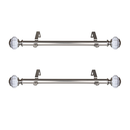 Rod Desyne Linden 1 IN Adjustable Side Curtain Rod
