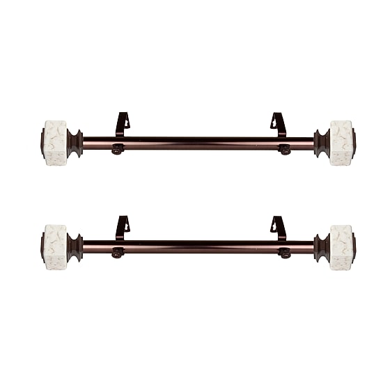 Rod Desyne Estelle 1 IN Adjustable Side Curtain Rod