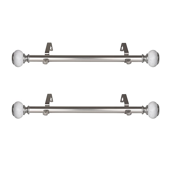 Rod Desyne Vernon 1 IN Adjustable Side Curtain Rod