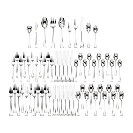 Lenox Portola 65-pc. 18/10 Stainless Steel Flatware Set