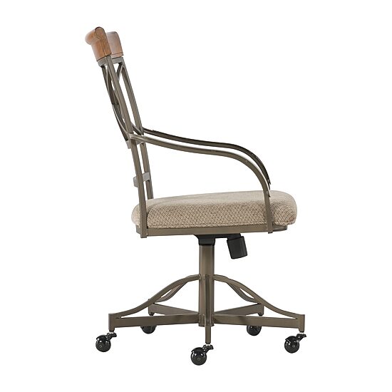 Linon 2-pc. Swivel Armchair