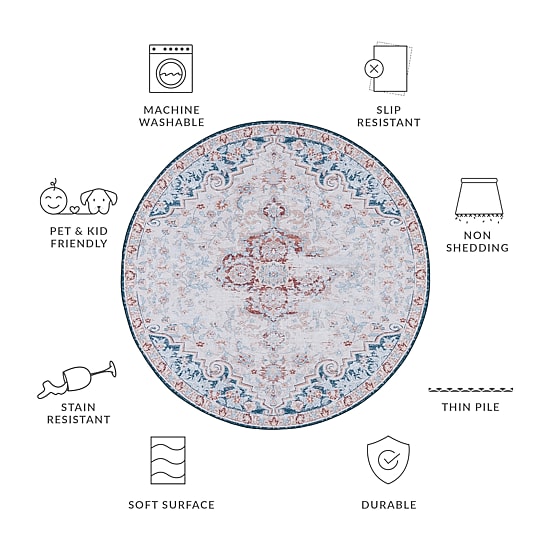 Safavieh Tucson Max Indoor Round Area Rug