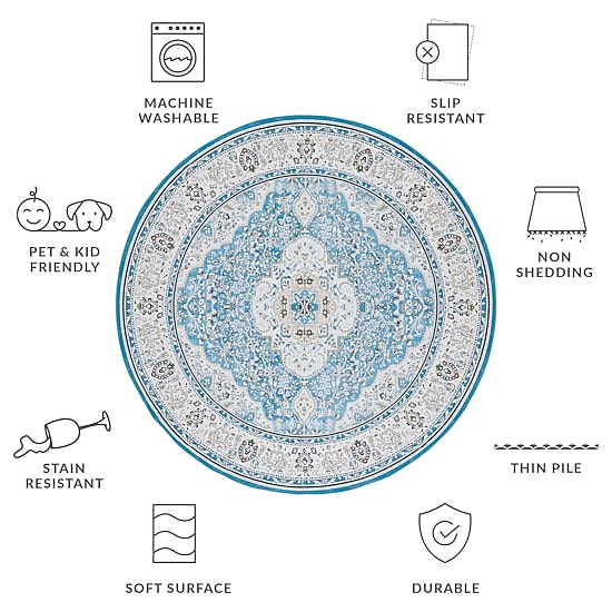 Safavieh Tucson Ara Indoor Round Area Rug