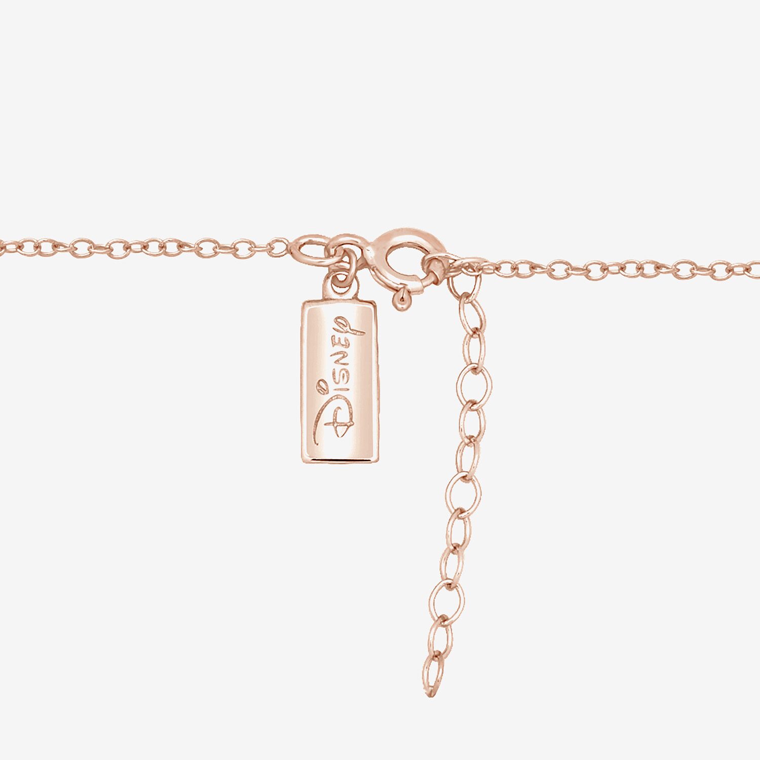 Rose (I, I2) Womens 5/8 CT. T.W. Lab Grown White Diamond 14K Rose Gold Over Silver Flower 18 Inch Pendant Necklace