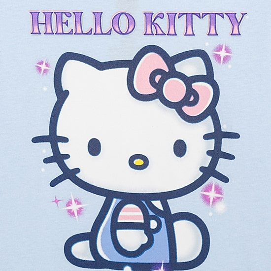 Little & Big Kid Girls Crew Neck Short Sleeve Regular Fit Hello Kitty Graphic T-Shirt