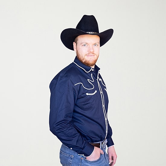 Western Express Mens Long Sleeve Western Shirt