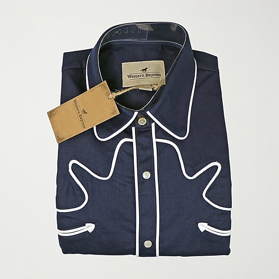 Western Express Mens Long Sleeve Western Shirt