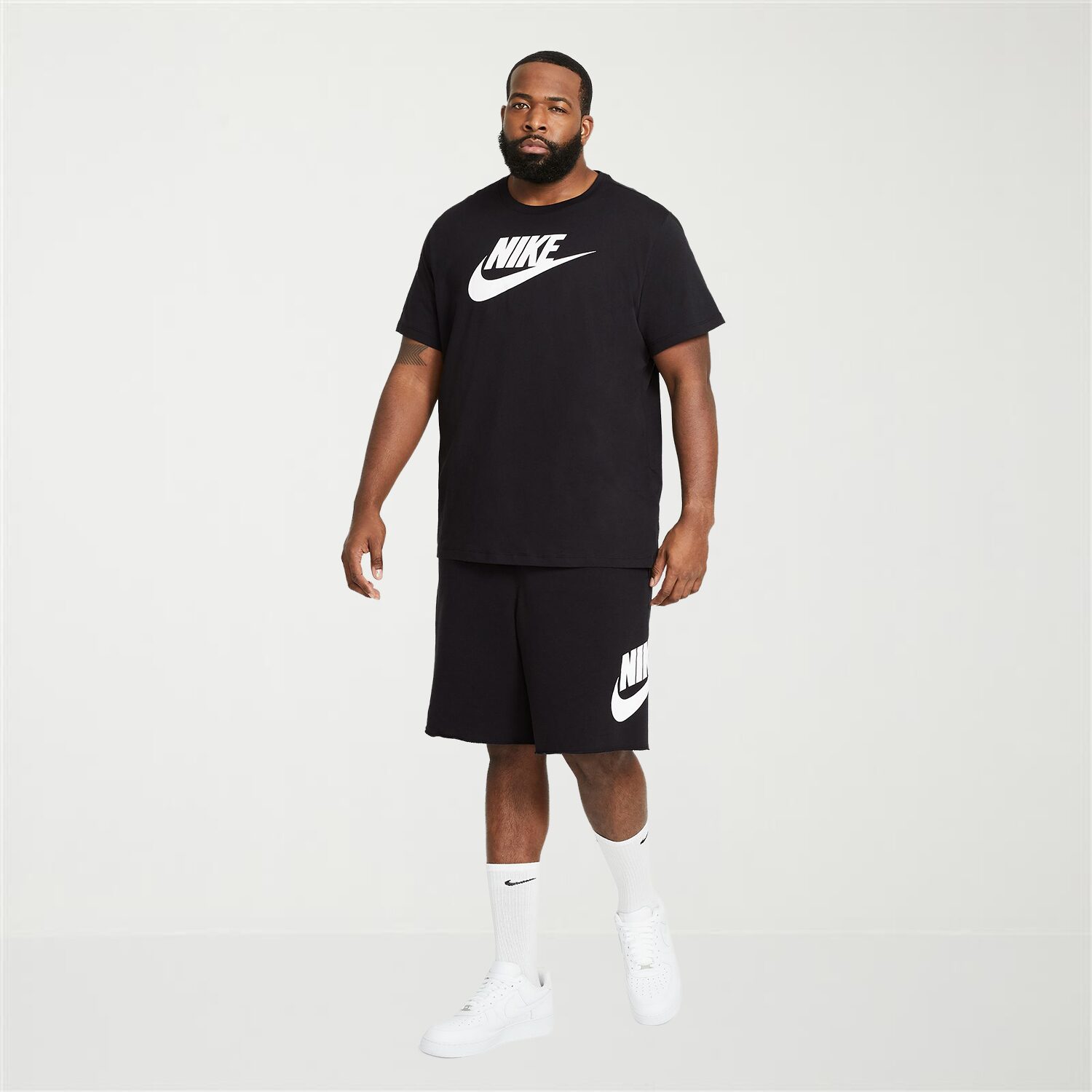 Nike Mens Crew Neck Short Sleeve Regular Fit Big and Tall Graphic T-Shirt