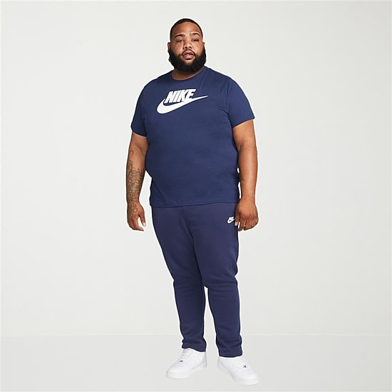 Nike Mens Crew Neck Short Sleeve Regular Fit Big and Tall Graphic T-Shirt