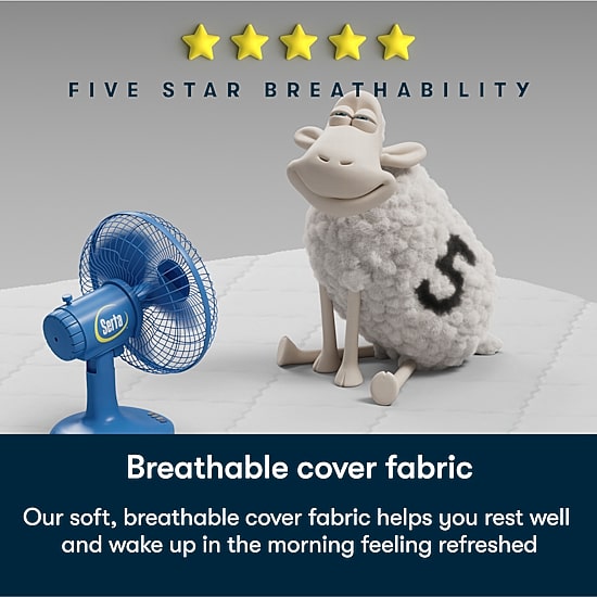 Serta Five Star Mattress 10" Plush Pillow Top - Mattress in a Box