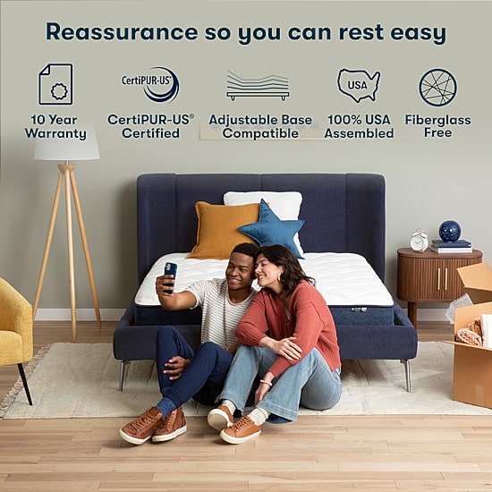 Serta Five Star Mattress 12" Plush Pillow Top - Mattress in a Box