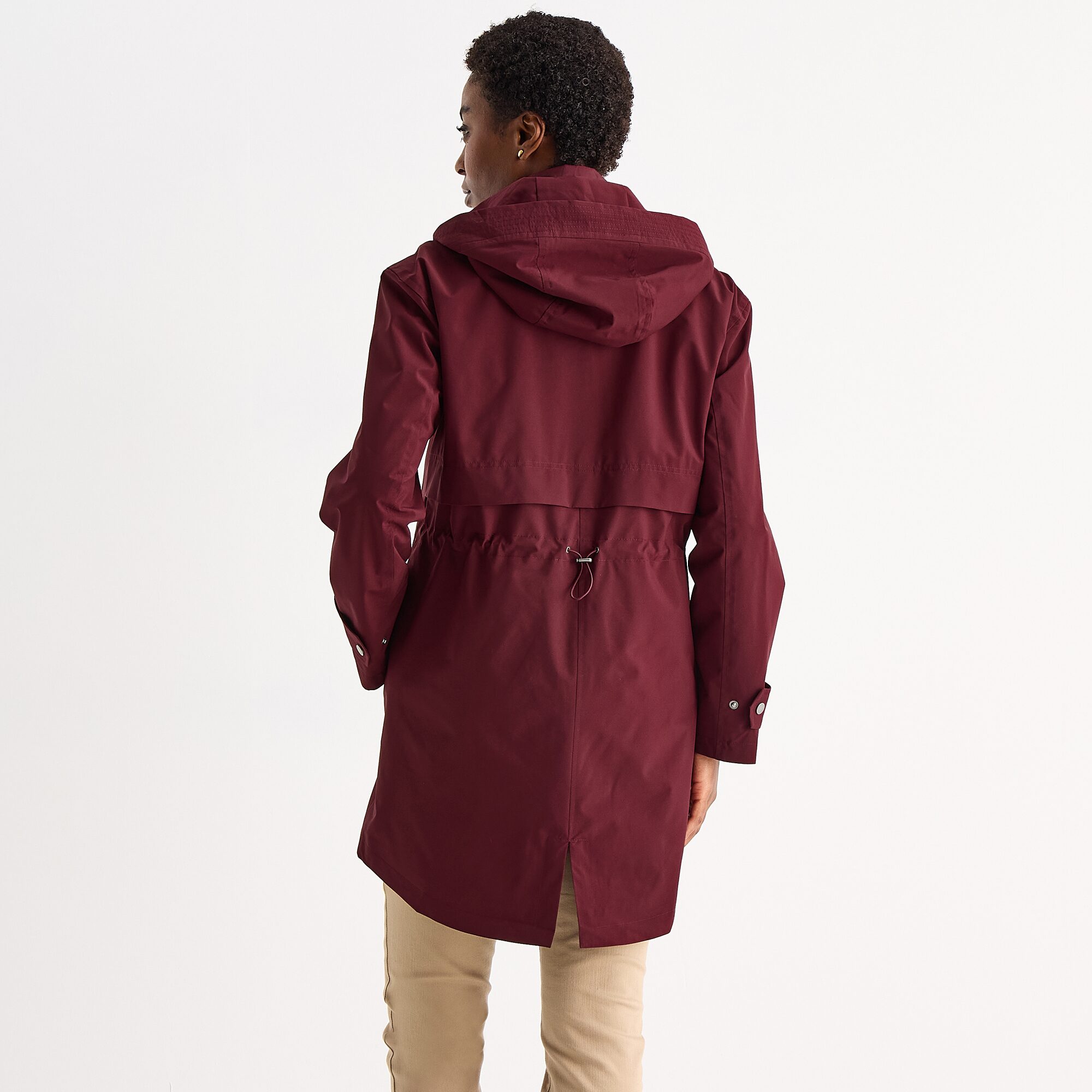 St. John's Bay Womens Hooded Midweight System Jacket