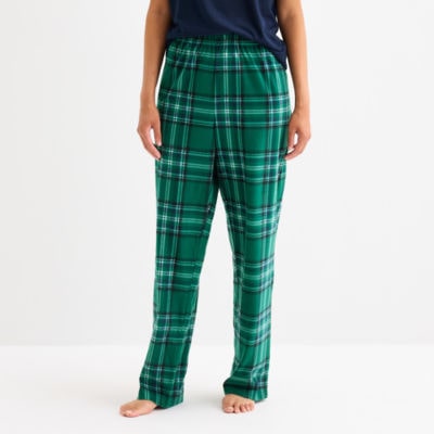 North Pole Trading Co. Sleigh Bells Ring Unisex Adult Microfleece Matching Family Pajama Pants