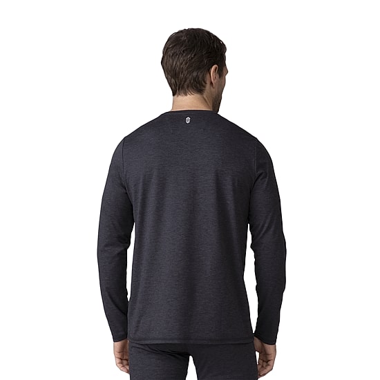 Free Country Mens Cloud Knit Crew Neck Long Sleeve Thermal Shirt