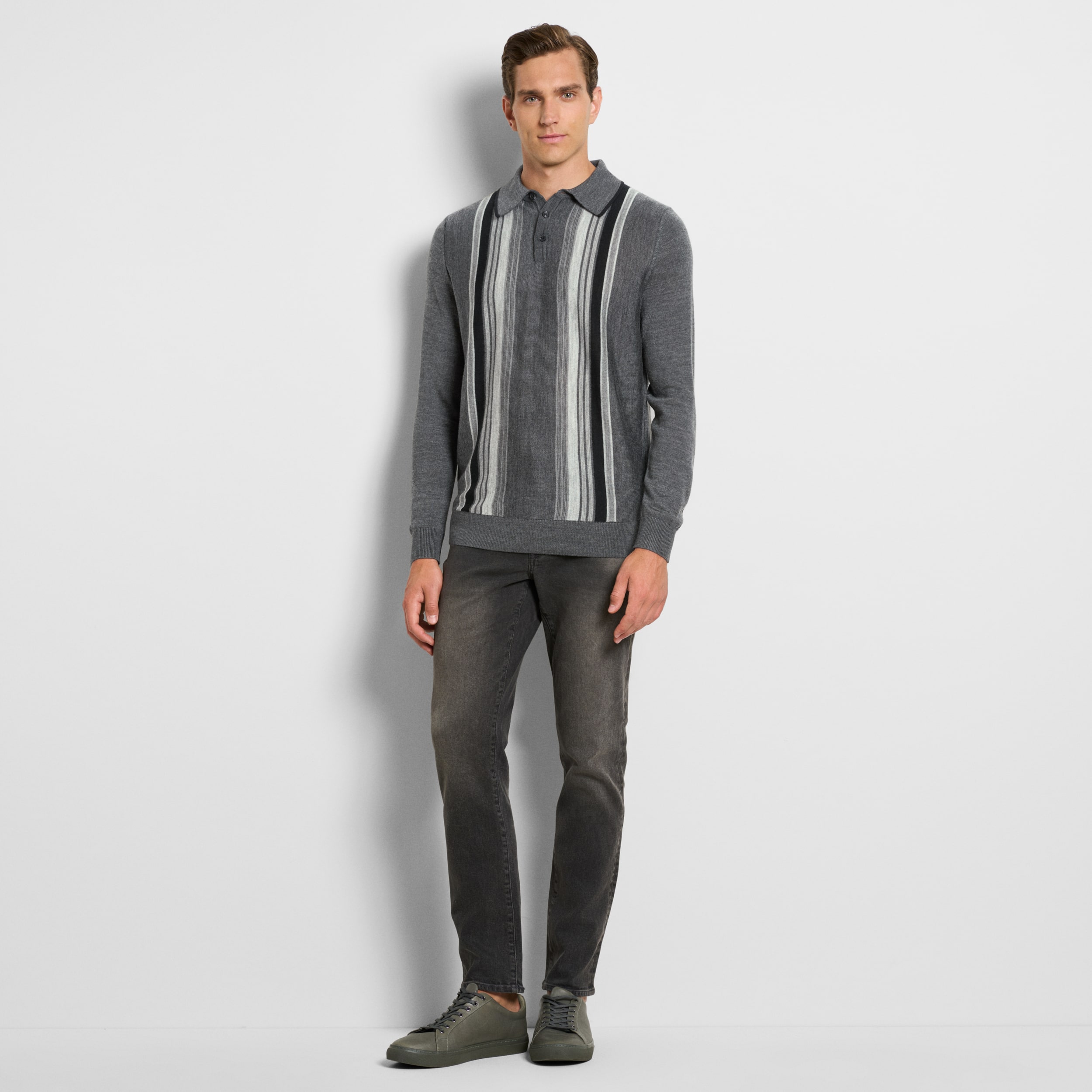 Van Heusen Essential Mens Long Sleeve Pullover Sweater