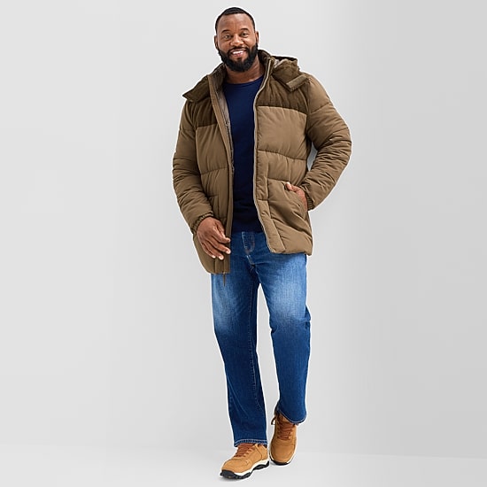 St. John's Bay Mens Heavyweight Big and Tall Jacket